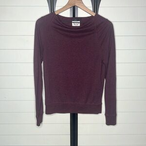 Prana boat neck long sleeve top Small